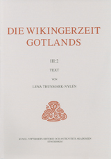 Die Wikingerzeit Gotlands III:2