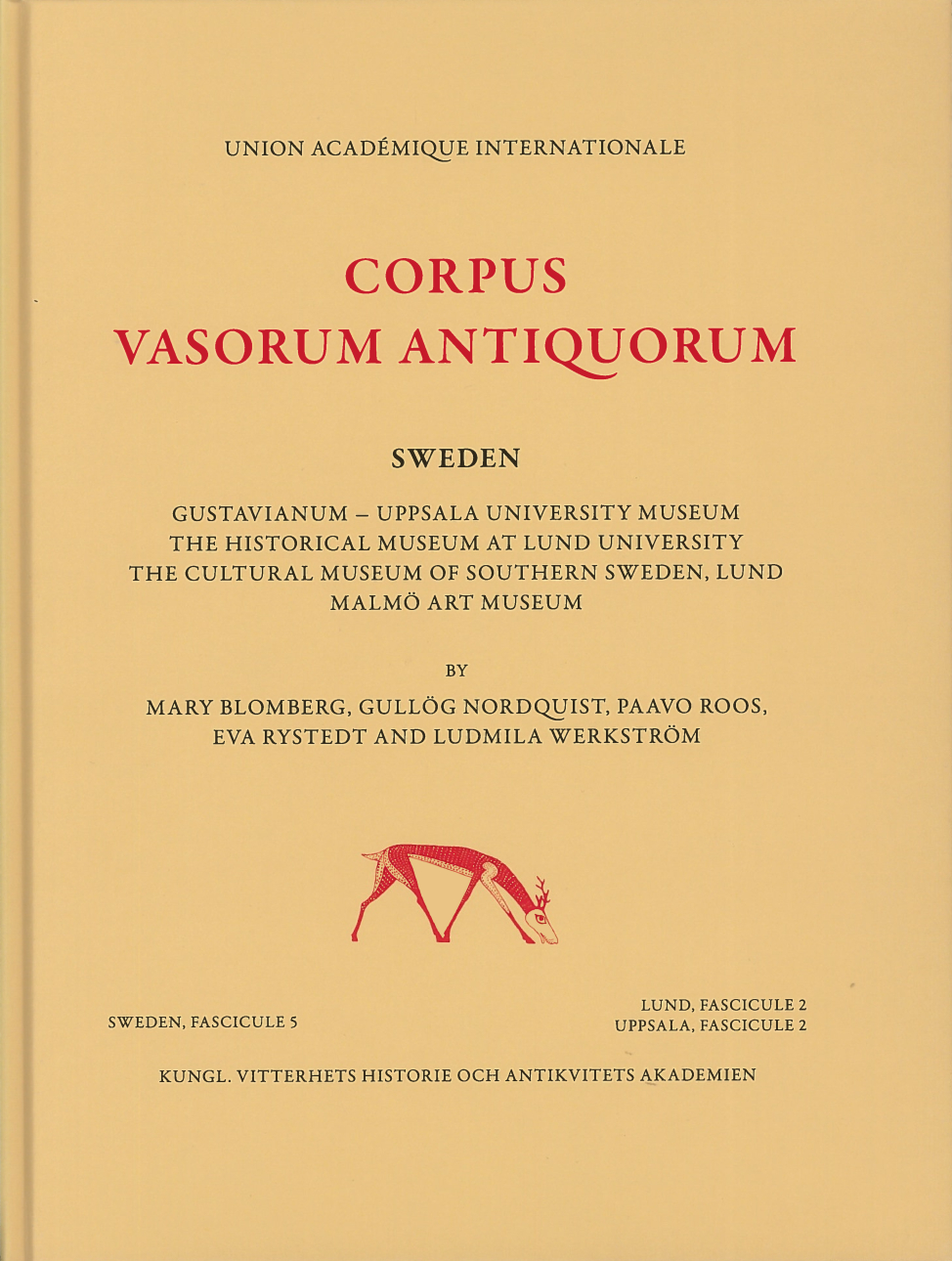 Corpus Vasorum Antiquorum. Sweden 5