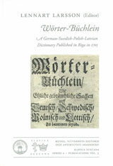 Omslag för Wörter-Büchlein : A German-Swedish-Polish-Latvian Dictionary Published in Riga in 1705