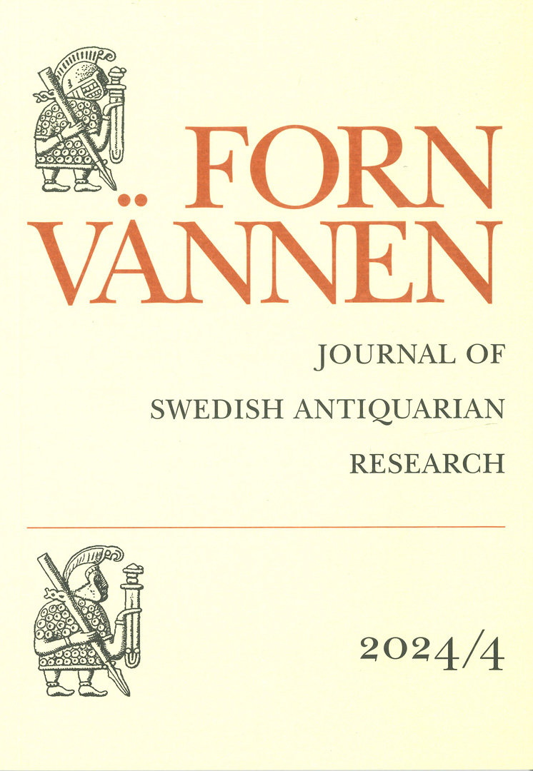 Omslag för Fornvännen 2024/4 : Journal of Swedish antiquarian research